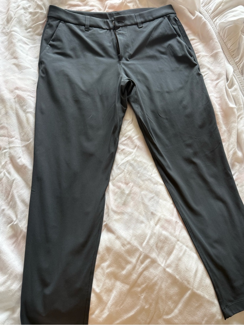 Lululemon Black Dress Pants — Tailored Stretch Workwear